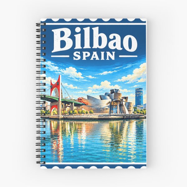 Item preview, Bilbao Spain - Travel ArtBilbao Biscay Spain - Travel Art designed and sold by ryanapples2.