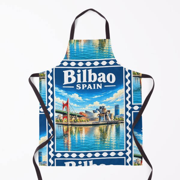 Item preview, Bilbao Spain - Travel ArtBilbao Biscay Spain - Travel Art designed and sold by ryanapples2.