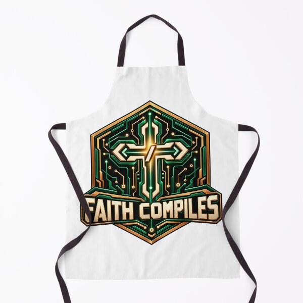 Item preview, Faith Compiles – Christian Coding Techwear Design designed and sold by Intensegd.