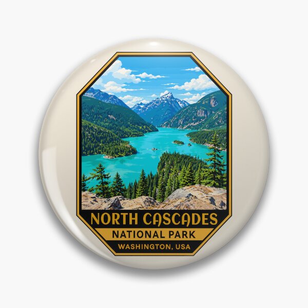 Artikelvorschau, North Cascades National Park entworfen und verkauft von Gideon Emmerich.