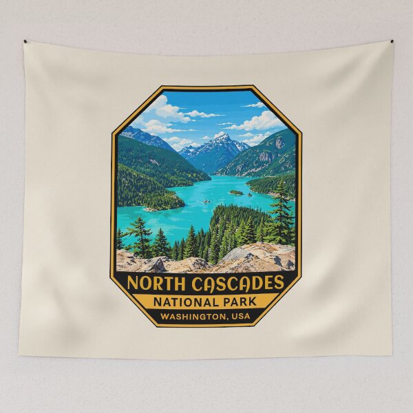 Artikelvorschau, North Cascades National Park entworfen und verkauft von Gideon Emmerich.
