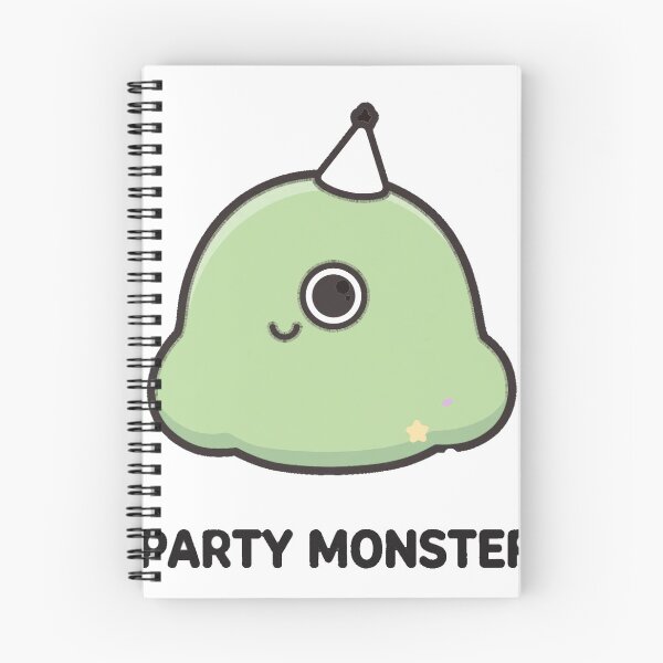 Item preview, Cute Chibi Monster Party Monster Birthday Kawaii Sticker designed and sold by xiaoxiaochibi.
