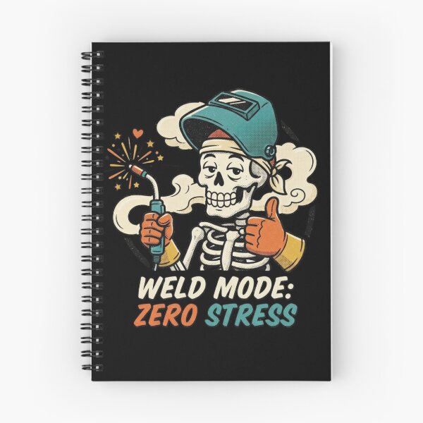 Item preview, Weld Mode Zero Stress Skeleton Welder, Funny Welding Gift for Welders designed and sold by TIGMAW.