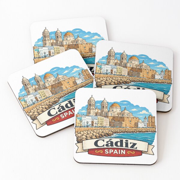 Item preview, Cádiz, España - Arte de viaje vintage designed and sold by ryanapples2.