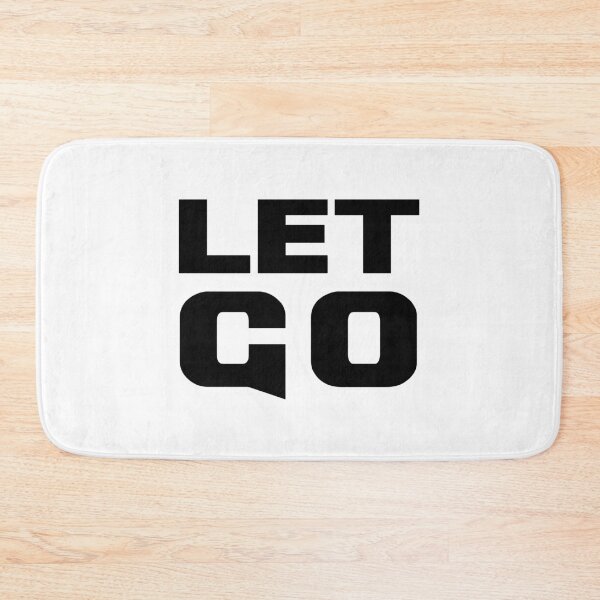 Item preview, LET GO, Unique designed and sold by villacreativa.