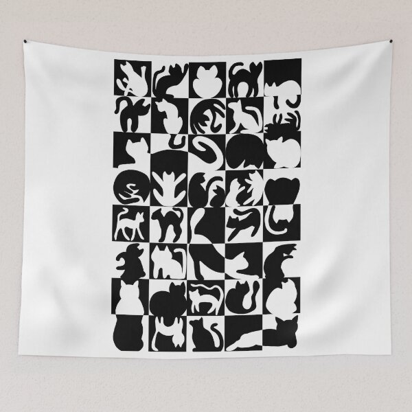 Item preview, Checkerboard Cat designed and sold by funkysmel.