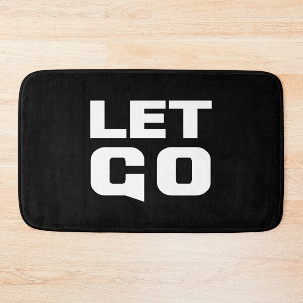 Item preview, LET GO, Unique designed and sold by villacreativa.