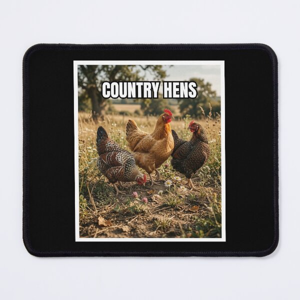 Item preview, Country Hens Vintage Farmhouse Chicken  designed and sold by Tienda-Vane.