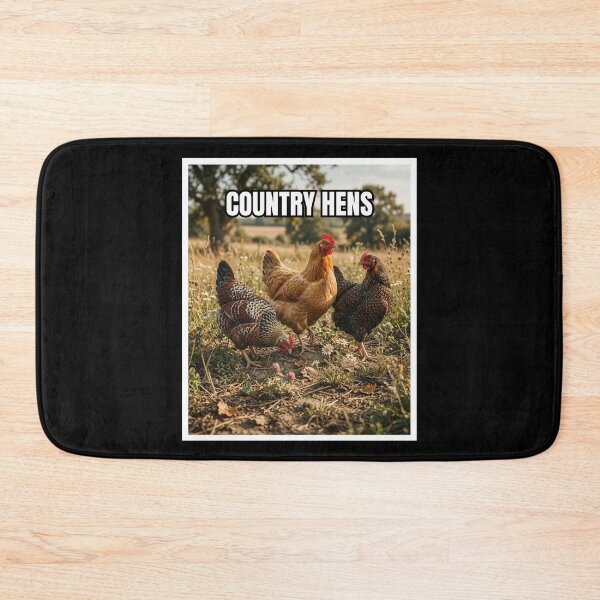 Item preview, Country Hens Vintage Farmhouse Chicken  designed and sold by Tienda-Vane.