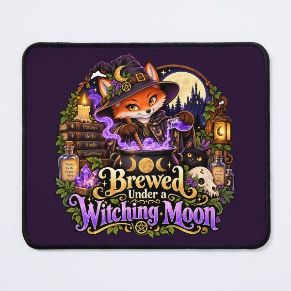 Item preview, Brewed Under a Witching Moon designed and sold by PixoNest.