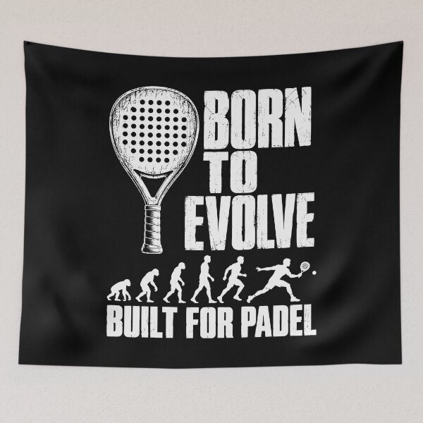 Item preview, Padel racket and human evolution designed and sold by Sofia Rose Design ⭐️⭐️⭐️⭐️⭐️.