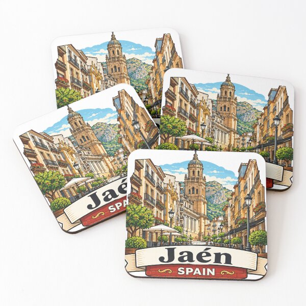 Item preview, Jaén Spain - Vintage Travel Art designed and sold by ryanapples2.
