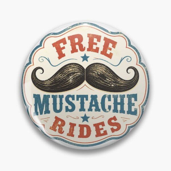 Item preview, Free Mustache Rides Funny Adult Humor Retro Distressed Tee designed and sold by Cloud420.