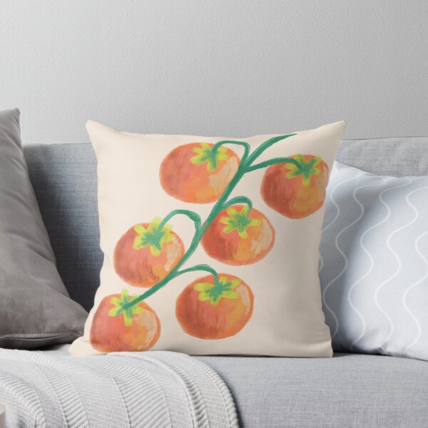 Item preview, Tomates cherry vibrantes cuelgan de una enredadera verde. designed and sold by Nadia Nurhanifa.