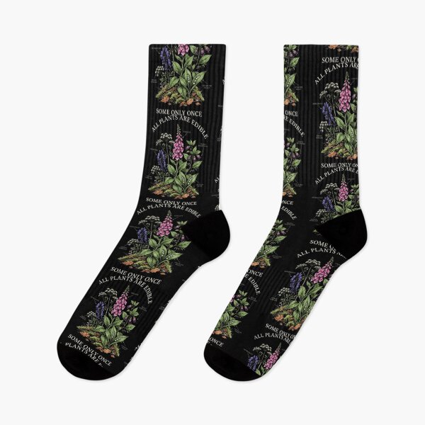 Item preview, All Plants Are Edible Some Only Once Deadly Plants Humor Botanist designed and sold by FolkGraphics.