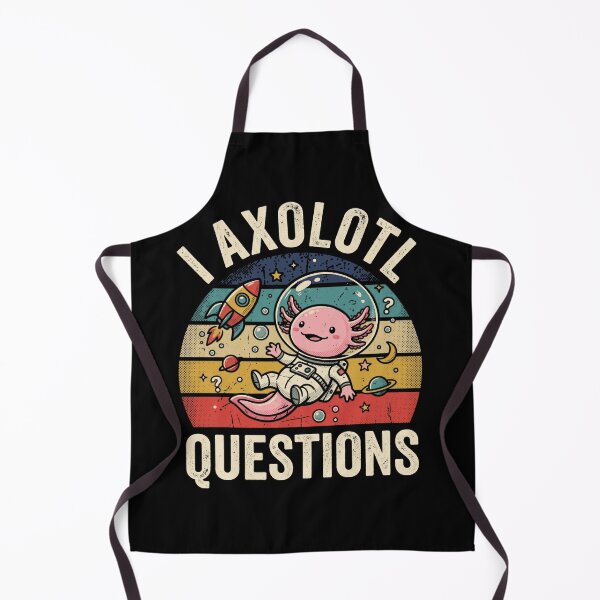 Item preview, I Axolotl Questions Curious Axolotl Astronaut Space Enthusiast designed and sold by FolkGraphics.