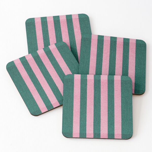 Item preview, Pink and emerald strips designed and sold by KajalGulgulia.
