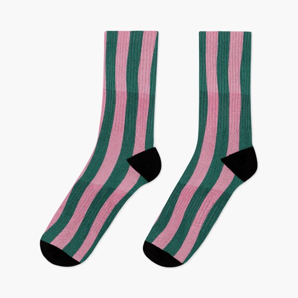 Artikelvorschau, Rosa und smaragdgrüne Streifen entworfen und verkauft von KajalGulgulia.