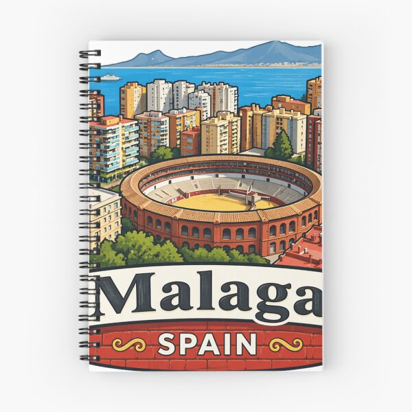 Item preview, Malaga Spain - Travel Art designed and sold by ryanapples2.
