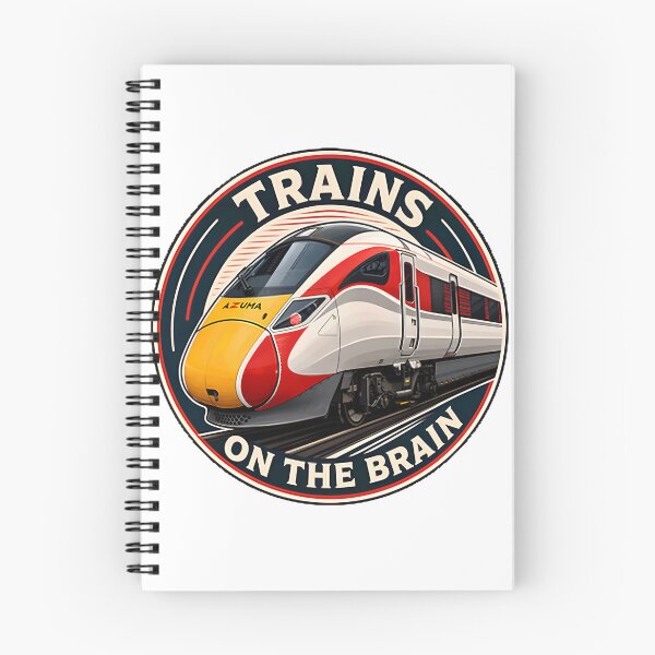 Item preview, British Rail Azuma High Speed Train Illustration for Train Enthusiasts designed and sold by NurseAxis.