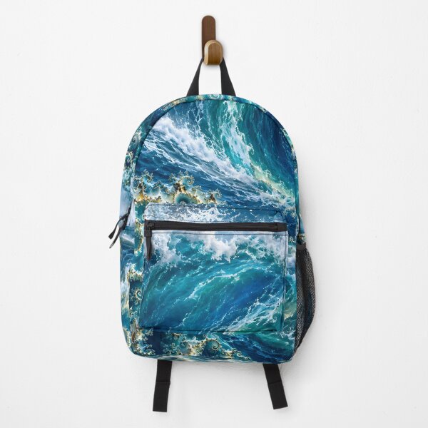 Item preview, Swirling Blue Ocean Vortex Fractal designed and sold by Sybille-Yates.
