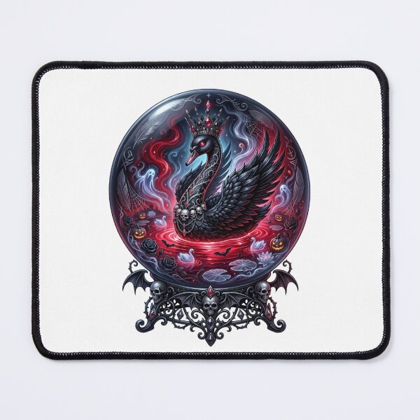 Item preview, Black Swan Queen Crystal Ball designed and sold by StickVerse by Owais.
