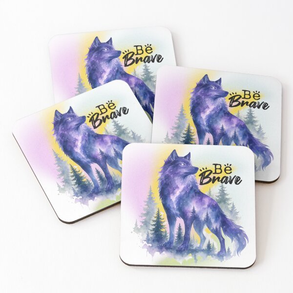 Item preview, Brave wolf designed and sold by Obox-ease.