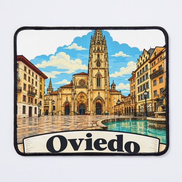Item preview, Oviedo Spain - Travel Art designed and sold by ryanapples2.