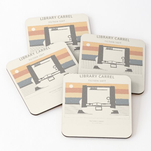 Aperçu de l'œuvre Library Carrel Fiction Soft Shirt créée et vendue par T4C Tees.