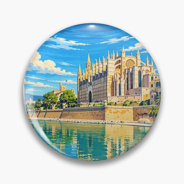 Item preview, Palma De Mallorca Spain - Vintage Travel  designed and sold by ryanapples2.