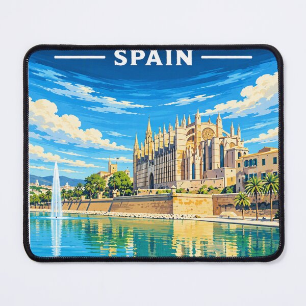 Item preview, Palma De Mallorca Spain - Vintage Travel designed and sold by ryanapples2.