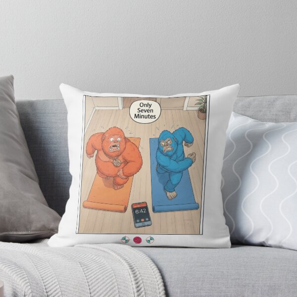 Item preview, Funny 7 Minute Yoga Bigfoot Cartoon Cute Workout Humor Design designed and sold by Whimsy Trail Co.