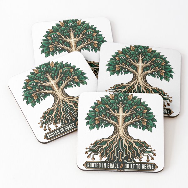 Item preview, Rooted in Grace, Built to Serve designed and sold by Intensegd.