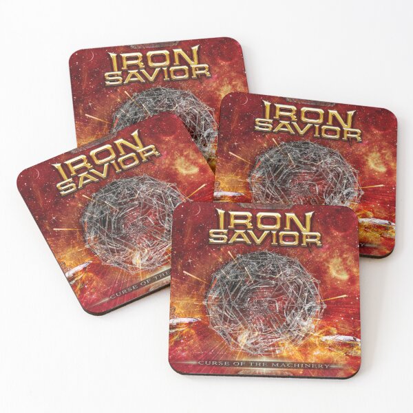Item preview, Iron Savior - Curse of the Machinery album 2023 designed and sold by Lanhvamy2689.