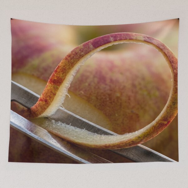 Item preview, Apple Peel Ribbon Curling Away from the Peeler designed and sold by ASSEMBLE WONDER.