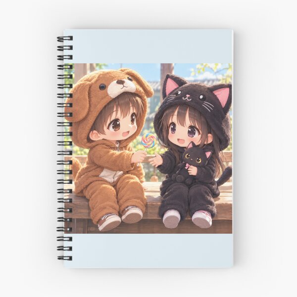 Item preview, Sweet Friends – Cute Cat and Dog Kigurumi designed and sold by Kurekou Lab.