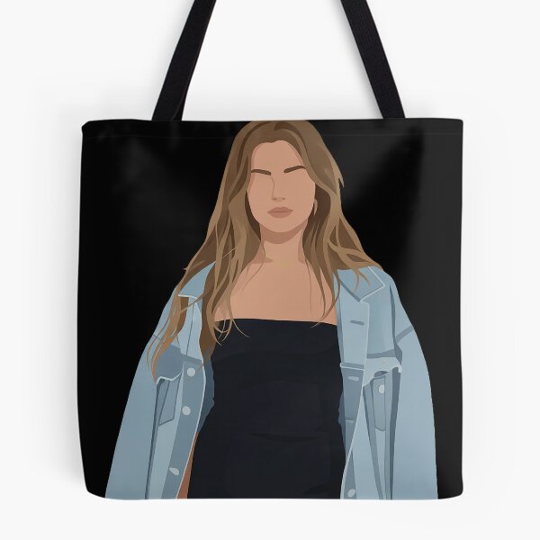 Artikelvorschau, Addison Rae Linienlose Illustration entworfen und verkauft von dsxclothing.