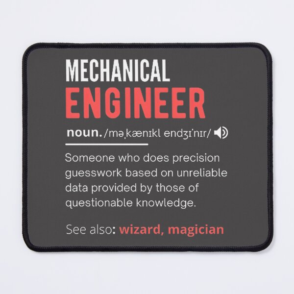 Item preview, Funny Mechanical Engineering Definition Design for Engineers and Tech Enthusiasts designed and sold by Homemadepho.