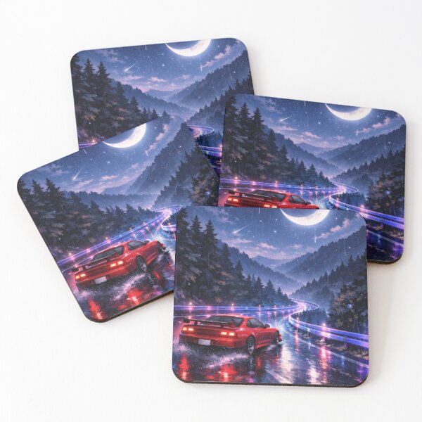 Item preview, Neon Night City Speedy Aurora | Futuristic Urban Illustration | Glowing Skyline, Fast-Paced Streets & Cinematic Night Aesthetic designed and sold by PaintedPixels01.