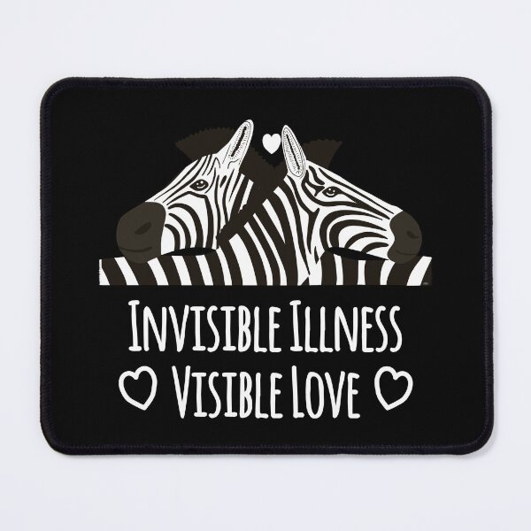 Item preview, Invisible Disability Awareness Visible Love Zebras designed and sold by Jesabee Designs.
