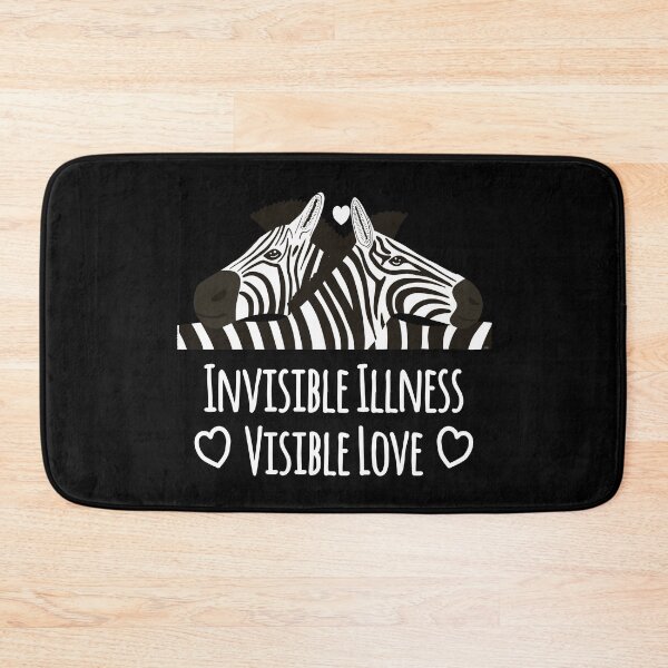 Item preview, Invisible Disability Awareness Visible Love Zebras designed and sold by Jesabee Designs.