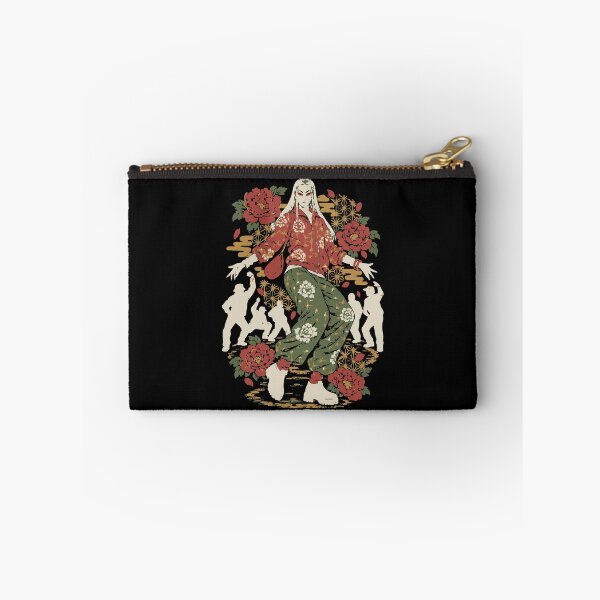 Item preview, ukiyoe street dancer woodblock kabuki graphic designed and sold by WAVE-JP.