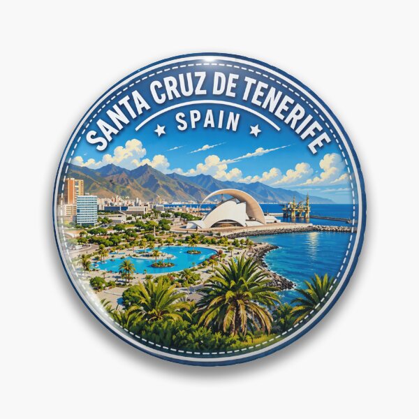 Item preview, Santa Cruz De Tenerife Spain - Travel Art designed and sold by ryanapples2.