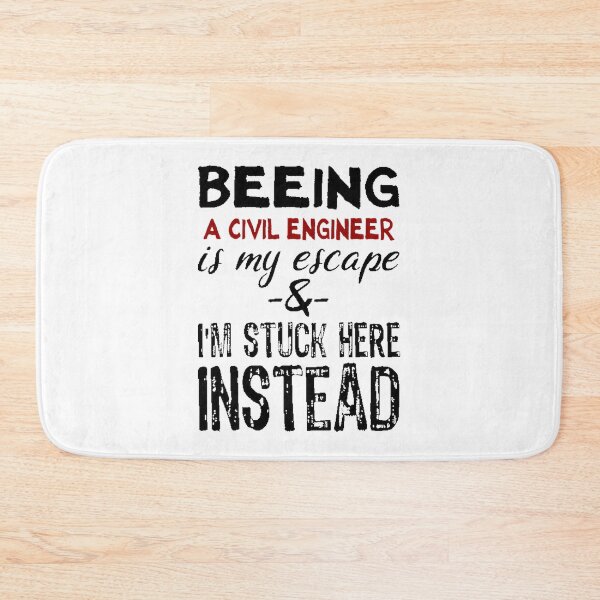 Item preview, Being a Civil Engineer Is My Escape Inspirational Engineering Design designed and sold by gothiclamp.