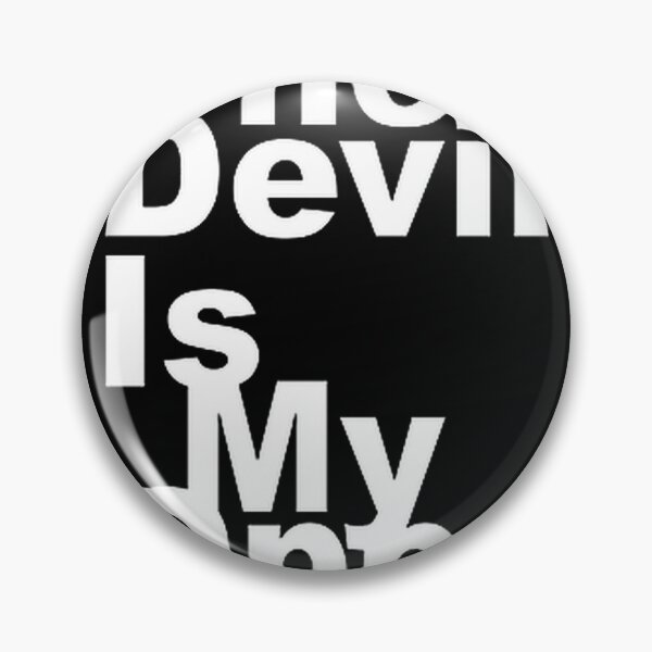 Item preview, The Devil Is My Opponent - Bold Dark Graphic Design designed and sold by MugHive.