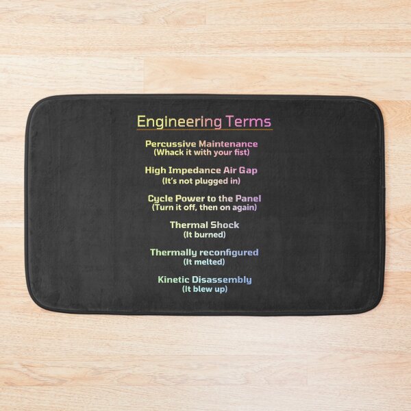 Item preview, Engineering Terms Glossary Design for Students and Professionals designed and sold by Homemadepho.