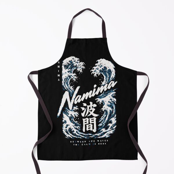 Item preview, Namima Between the Waves - Wave Kanji Brush Calligraphy designed and sold by WAVE-JP.