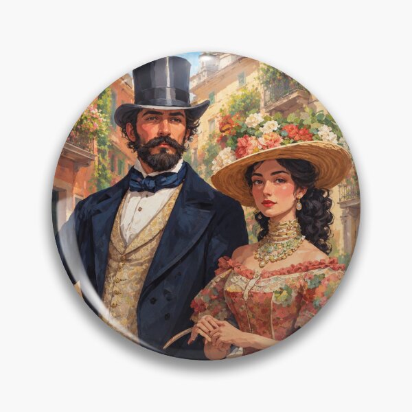Item preview, Victorian era couple 02 designed and sold by Hollywood Osorio.
