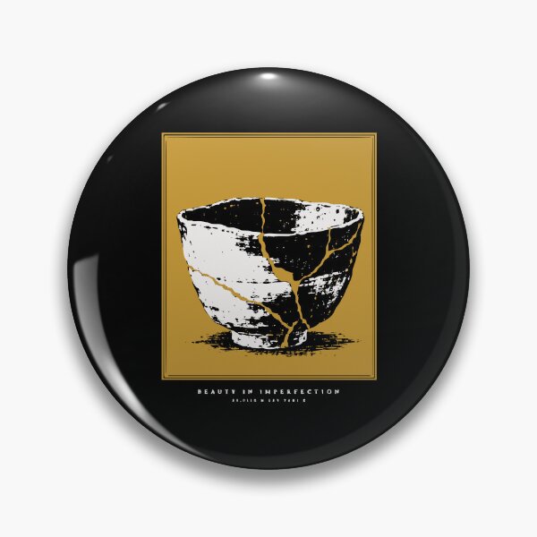Item preview, Kintsugi Tea Bowl Wabi-Sabi Neo-Ukiyoe Beauty in designed and sold by WAVE-JP.