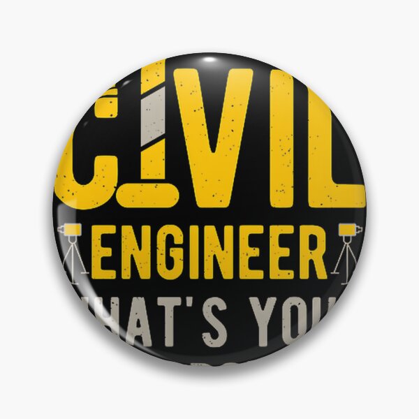 Item preview, Funny Civil Engineer Design with Humorous Construction Theme designed and sold by gothiclamp.